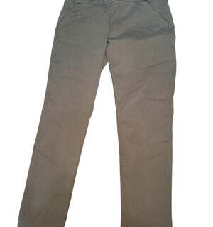 Gibson + Latimer Women’s Brown Pull-On Pants Size M USA Made Straight Leg